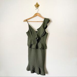 c/meo collective peripheral short sleeve dress CMEO Collective Peripheral Short puff Sleeve mini
